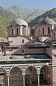 Rila Monastery, the five domed church the Nativity of the Virgin 